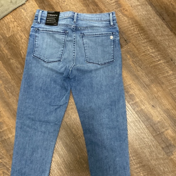 BLACK ORCHID HIGH RISE SUPER SKINNY GISELE ITALIAN DENIM SLIMMING TECHNOLOGY DNM - Picture 9 of 16